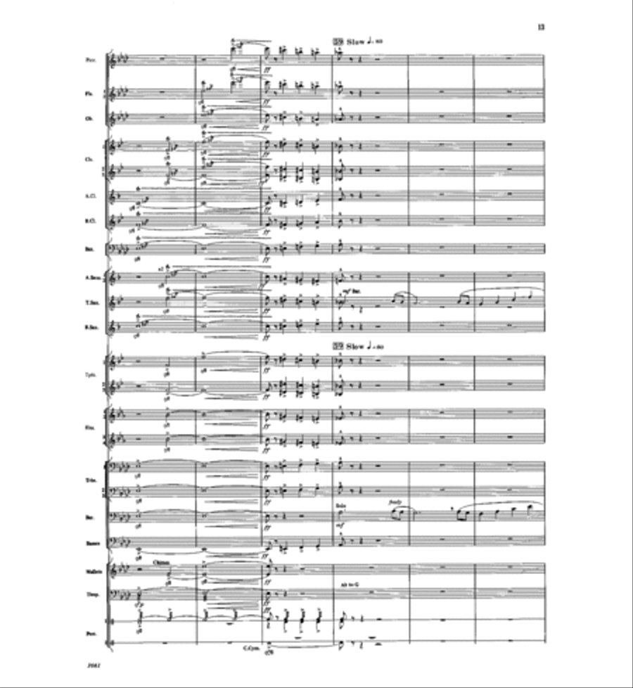 Overture A La Russe Concert Band scores gallery preview page 12
