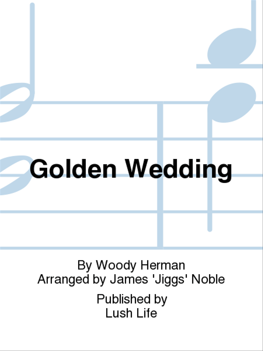 Golden Wedding Big Band scores gallery preview page 1