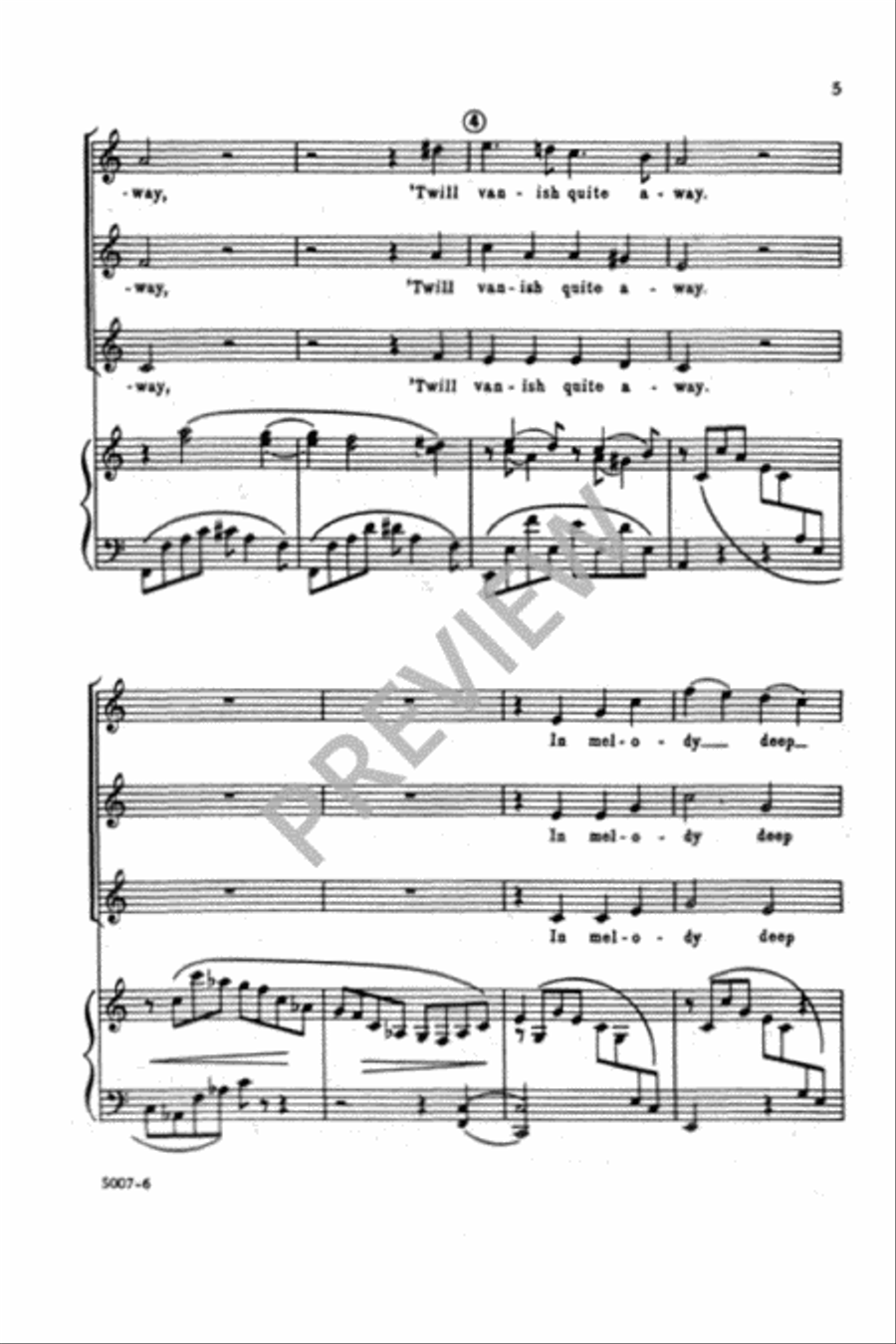 A Thought Like Music SSA scores gallery preview page 6