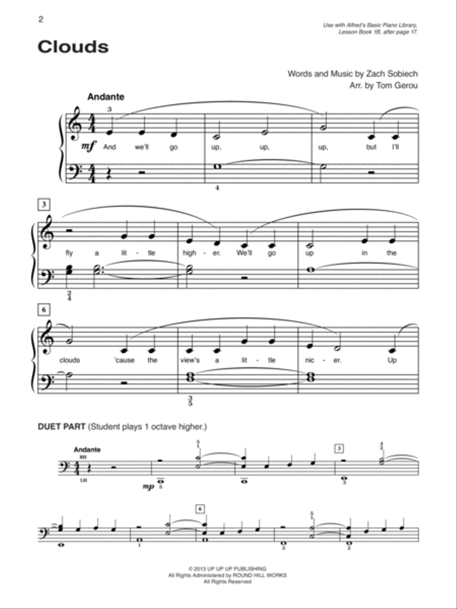 Alfred's Basic Piano Library: Popular Hits, Levels 1A & 1B (Value Pack) Piano Method scores gallery preview page 29