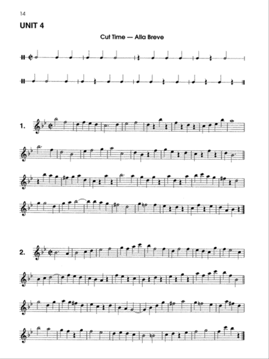 Rhythms & Rests Concert Band Methods scores gallery preview page 7