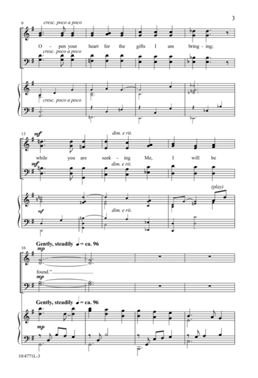 Come, Every One Who Is Thirsty 4-Part scores gallery preview page 3