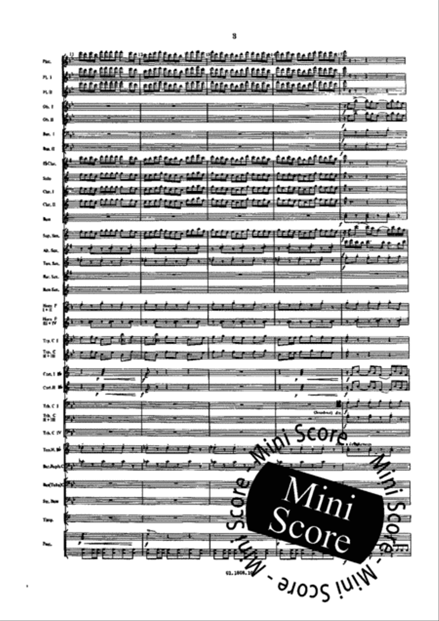 Suite Divertimento Concert Band scores gallery preview page 7