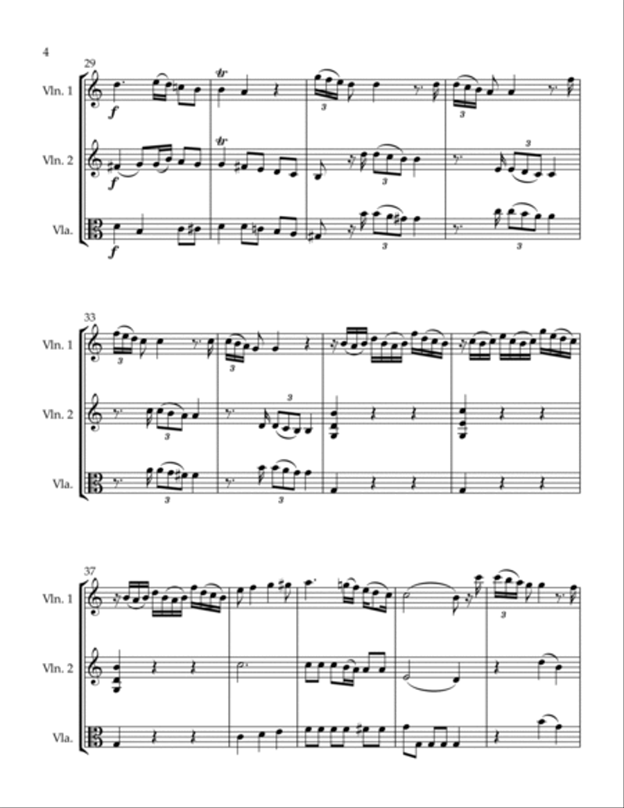 Andante String Trio scores gallery preview page 4