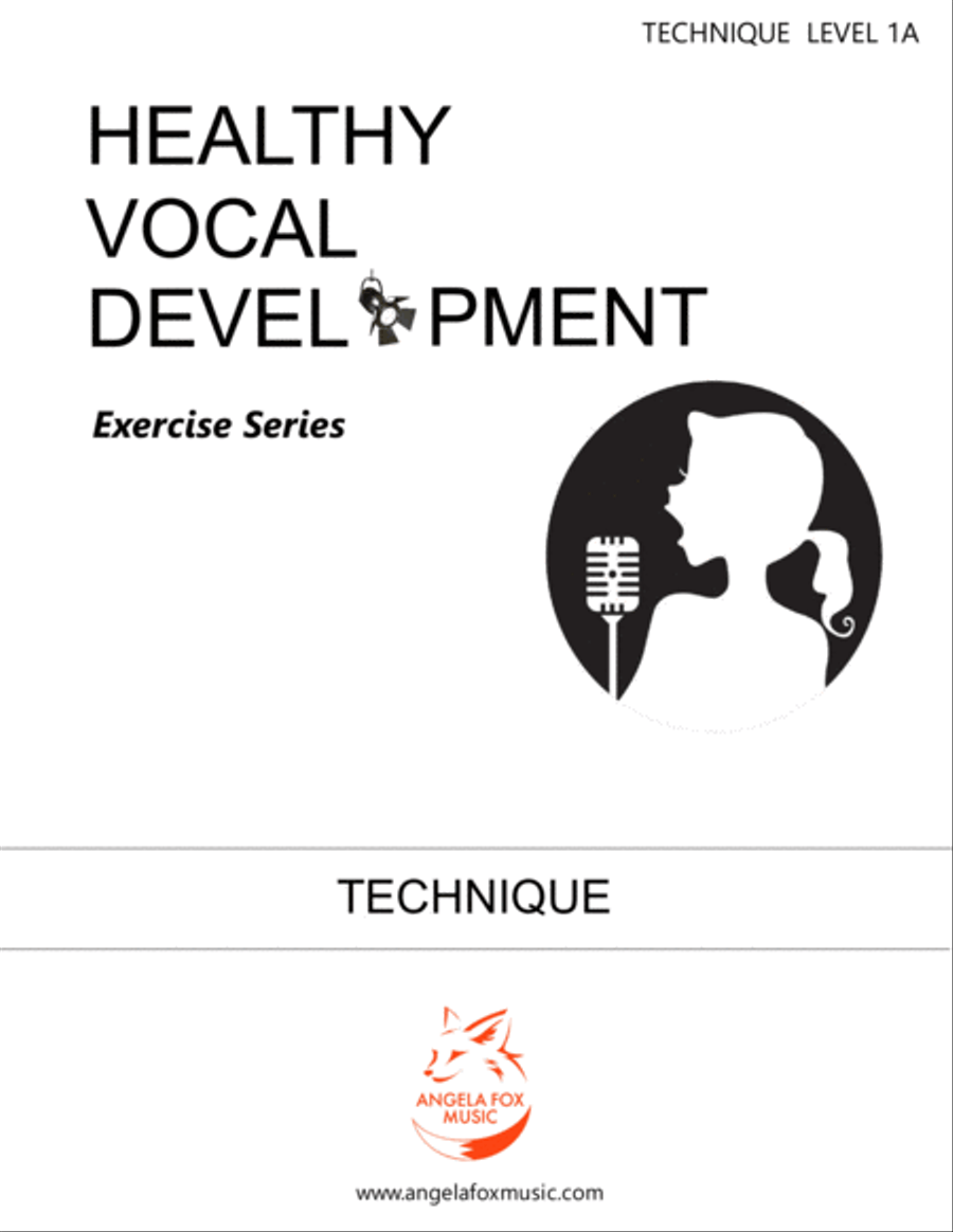 Healthy Vocal Development: Technique Exercises Level 1A Voice scores gallery preview page 1
