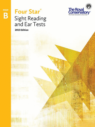 Book cover for Four Star Sight Reading and Ear Tests Preparatory B