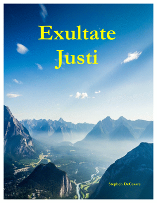 Book cover for Exultate Justi