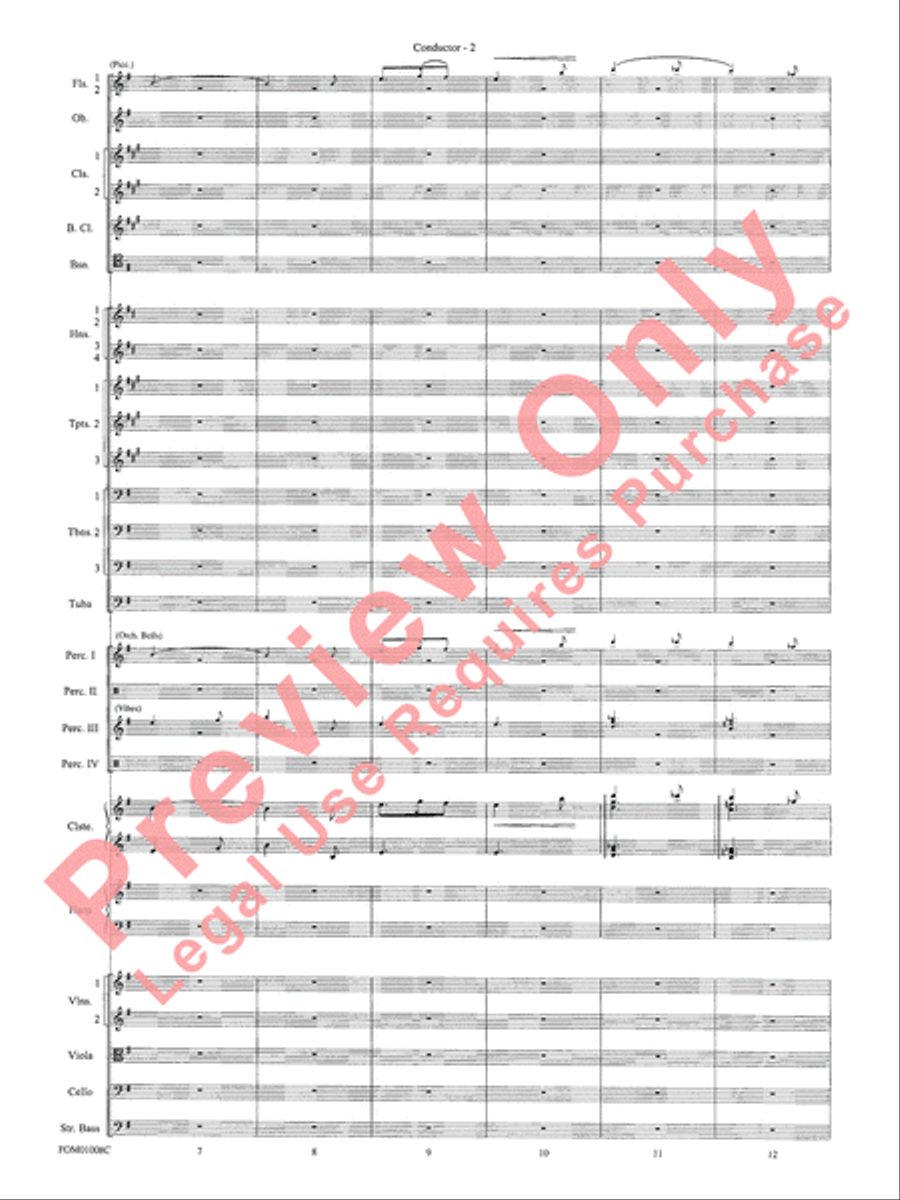 Harry Potter Symphonic Suite Full Orchestra scores gallery preview page 5