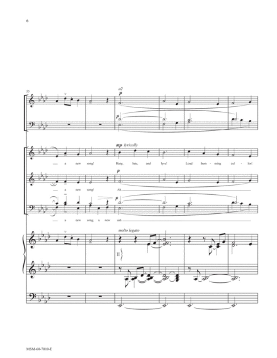 Earth and All Stars Choir scores gallery preview page 6