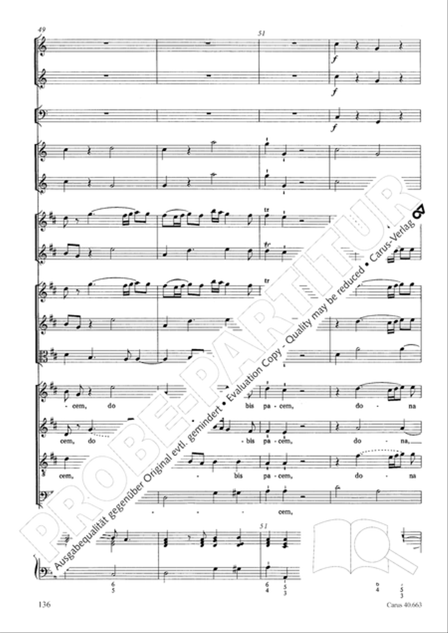 Mass in D minor (Missa in d) ATB scores gallery preview page 152
