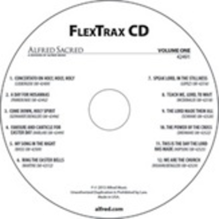 FlexTrax CD, Volume 1