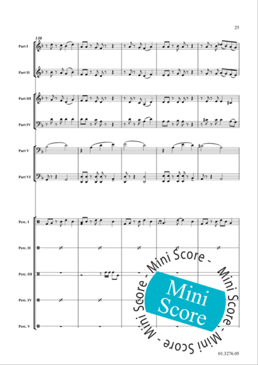 Festivo! Festivo! Concert Band scores gallery preview page 29