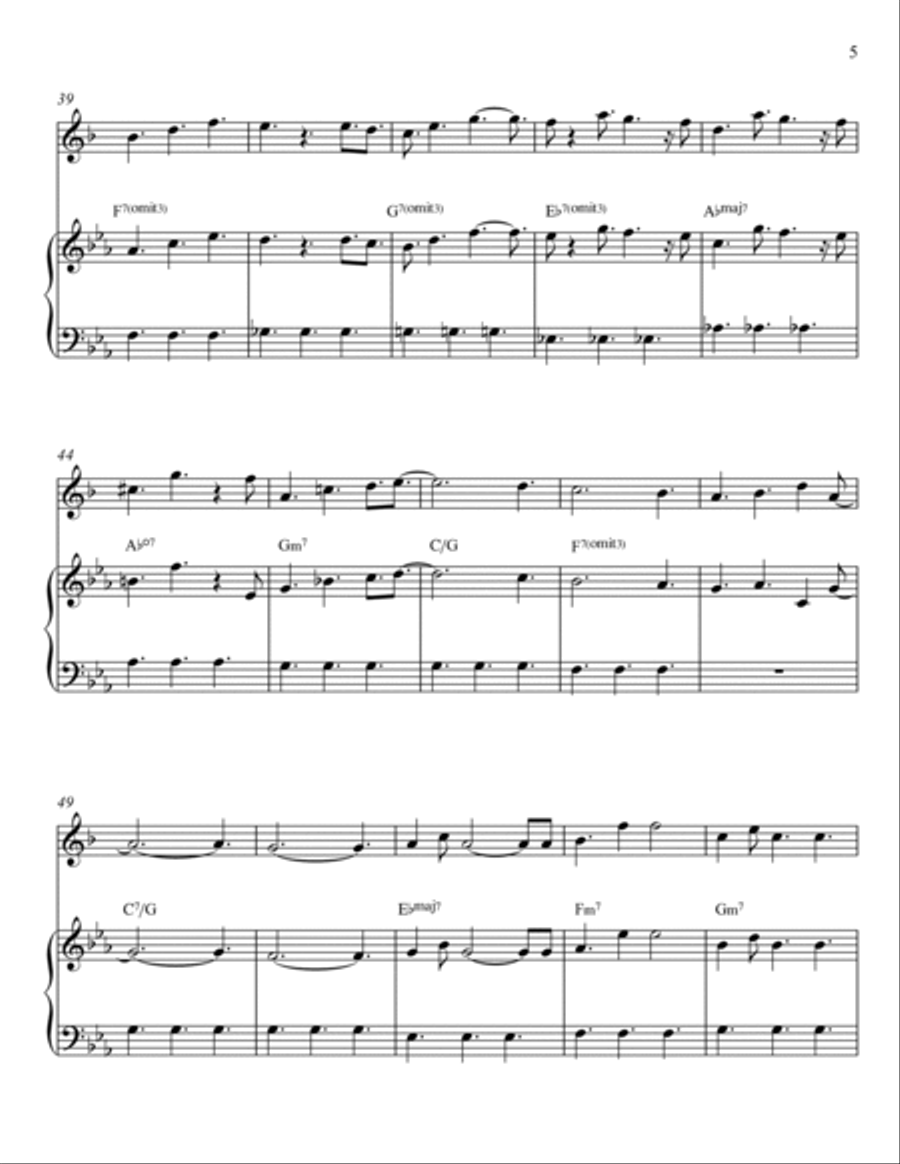 Love Like You (end Credits) Woodwind Duet scores gallery preview page 5