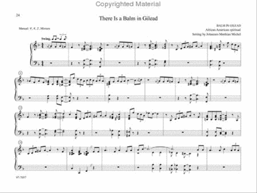 Gospel, Jazz, Blues, and Soul; European Connection, Vol. 4 Organ scores gallery preview page 10