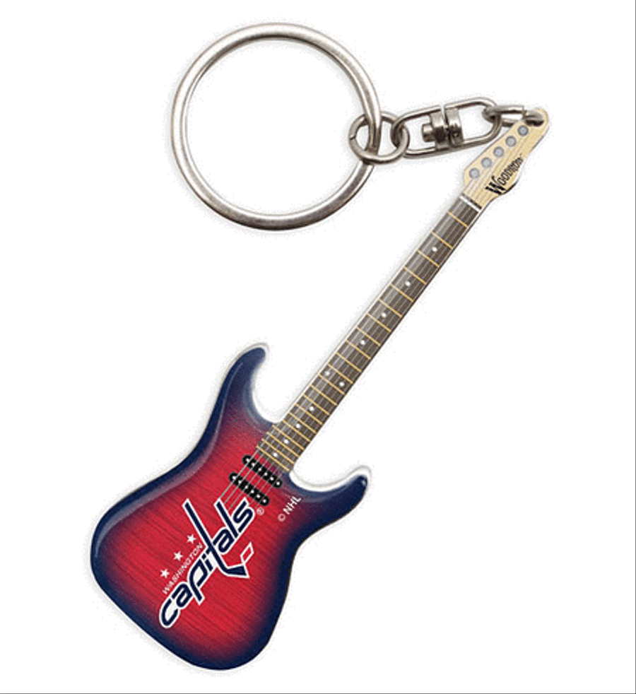 Washington Capitals Electric Guitar Keychain Electric Guitar scores gallery preview page 2