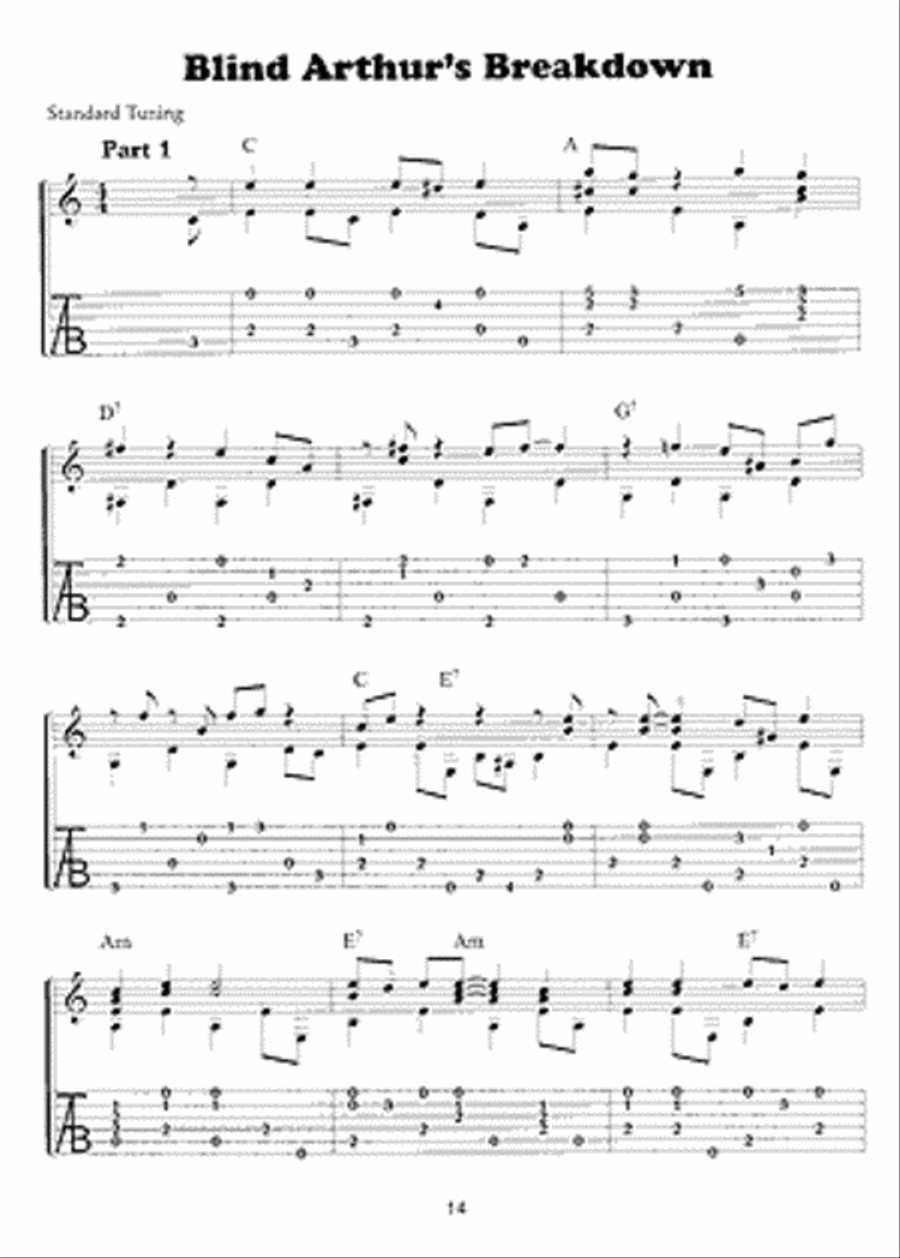 The Guitar of Blind Blake Electric Guitar scores gallery preview page 2