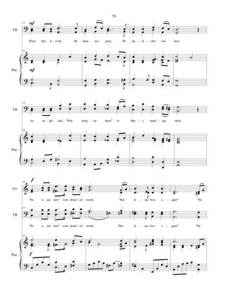 "Why Weepest Thou?" - a sacred choral work for SATB choir image number null