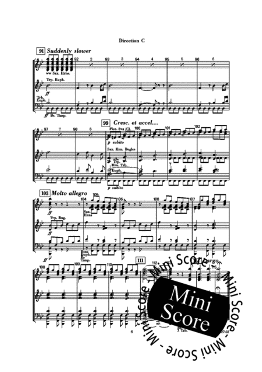Light Cavalry Fanfare Band scores gallery preview page 22