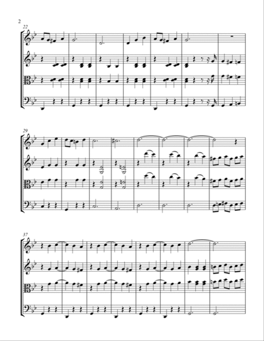 Sunrise, Sunset Sunrise, Sunset String Trio scores gallery preview page 2