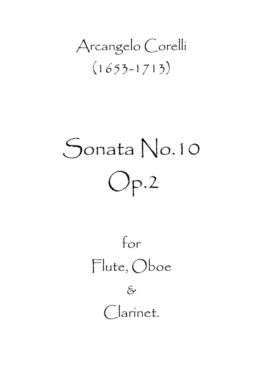 Sonata No.10 Op.2 image number null