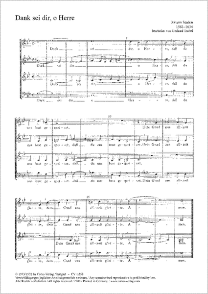 Two Motets (Zwei Motetten)