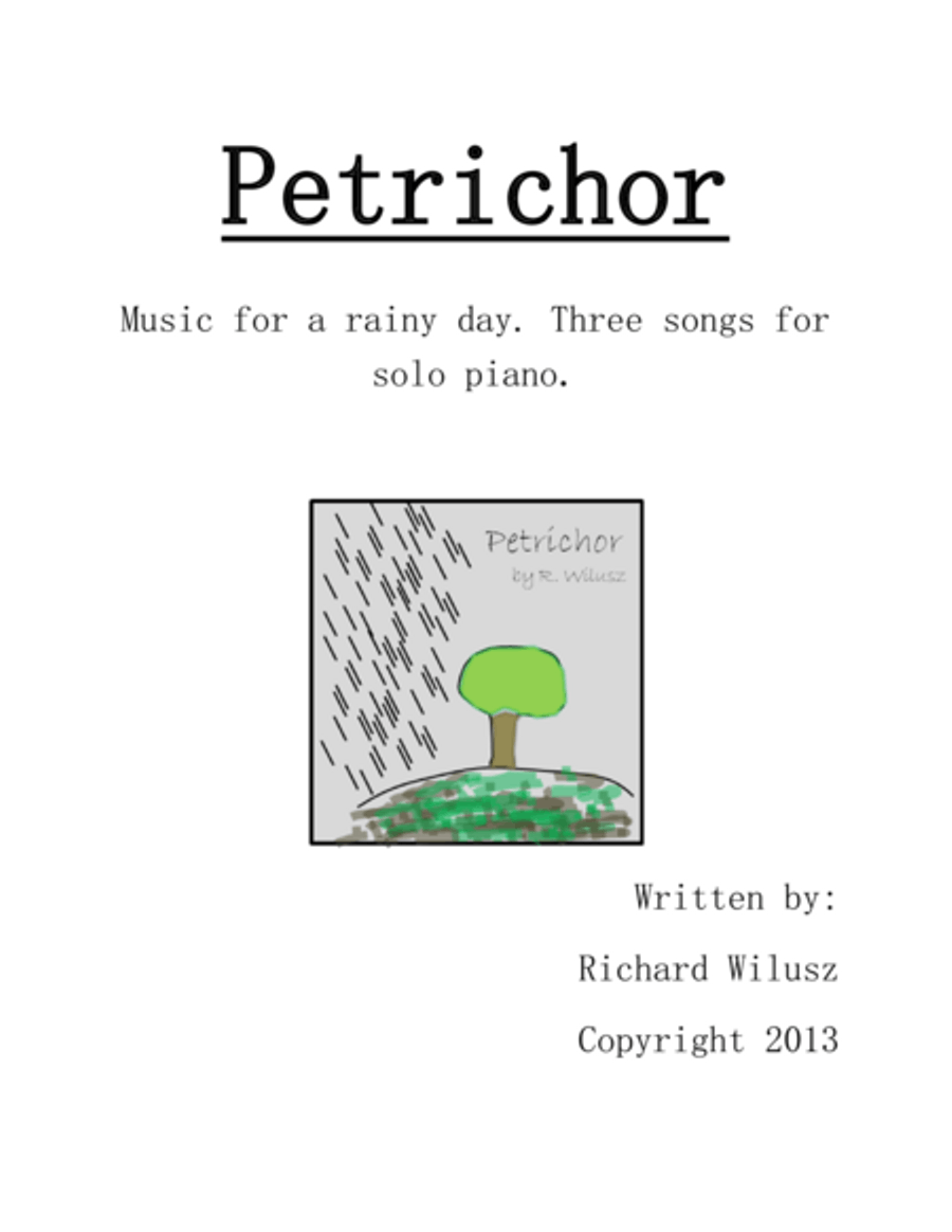 Petrichor Piano Solo scores gallery preview page 1