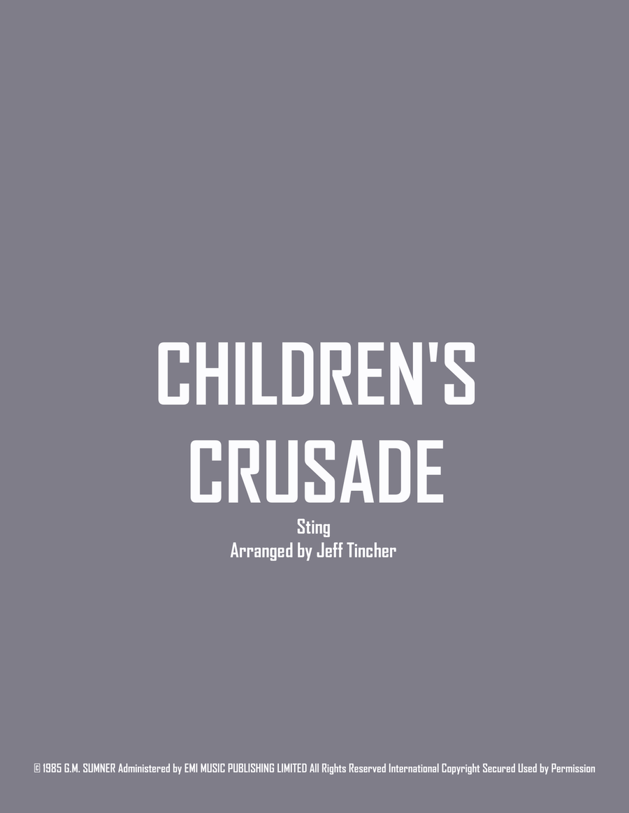Children's Crusade Voice scores gallery preview page 1
