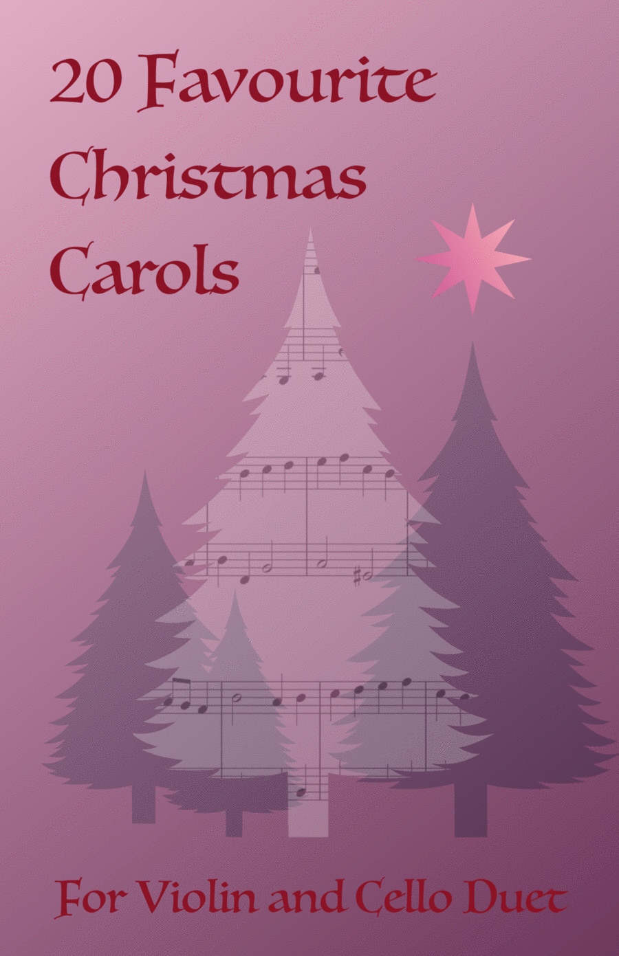 20 Favourite Christmas Carols for Violin and Cello Duet String Duet scores gallery preview page 1