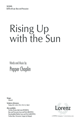 Book cover for Rising Up with the Sun