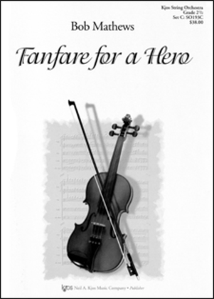 Book cover for Fanfare For A Hero - Score