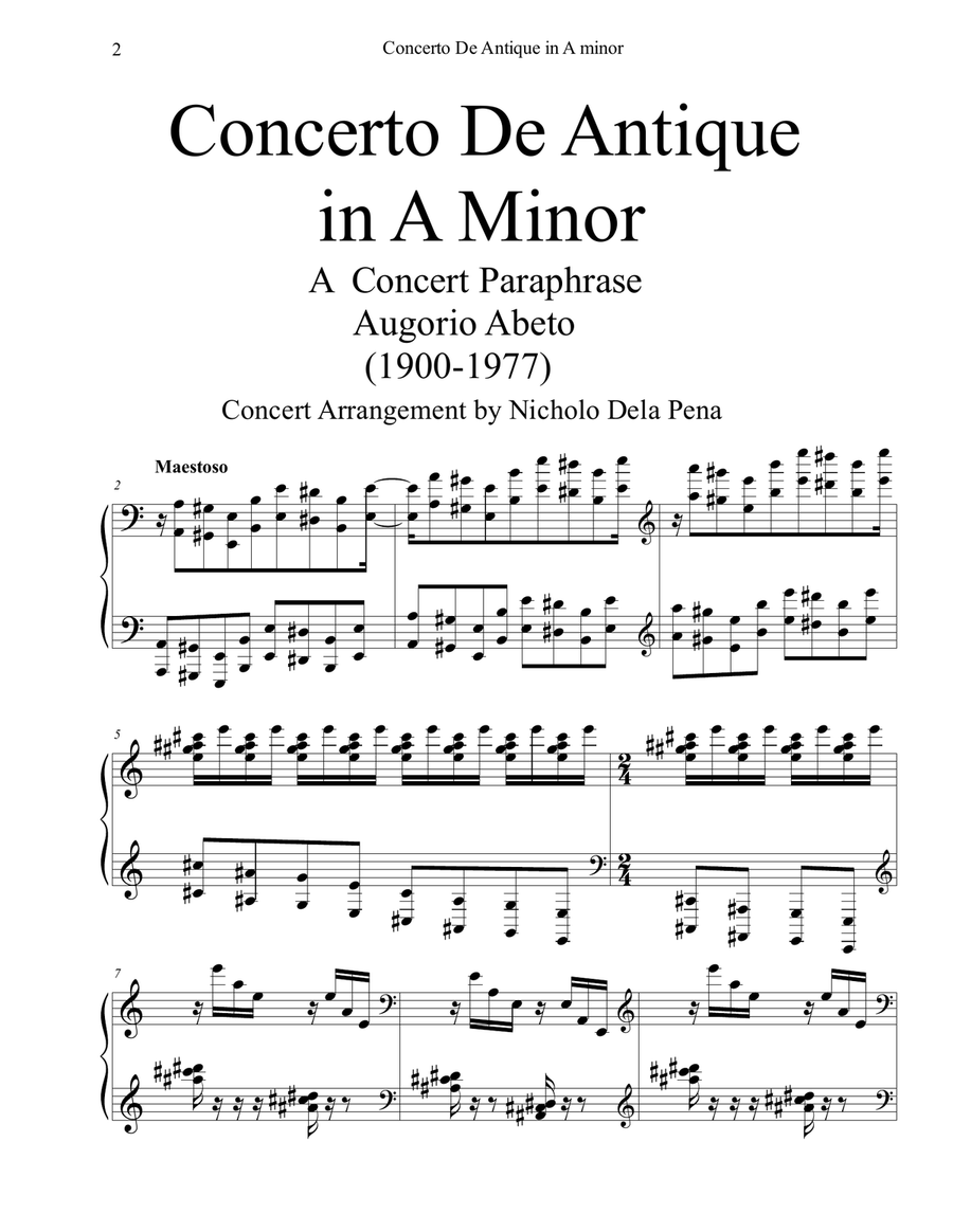 DANDANSOY A CONCERT PARAPHRASE 