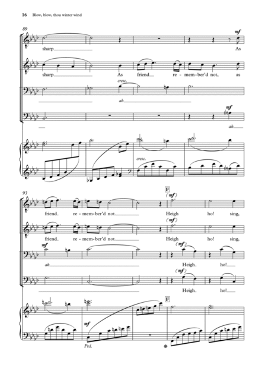 John Rutter Choral Works for TTBB choirs TTBB scores gallery preview page 7