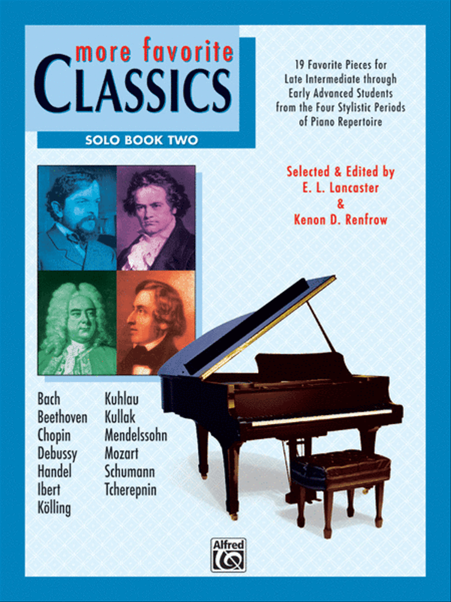 More Favorite Classics -- Solo, Book 2 Piano Solo scores gallery preview page 1