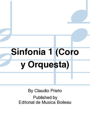 Sinfonia 1 (Coro y Orquesta)
