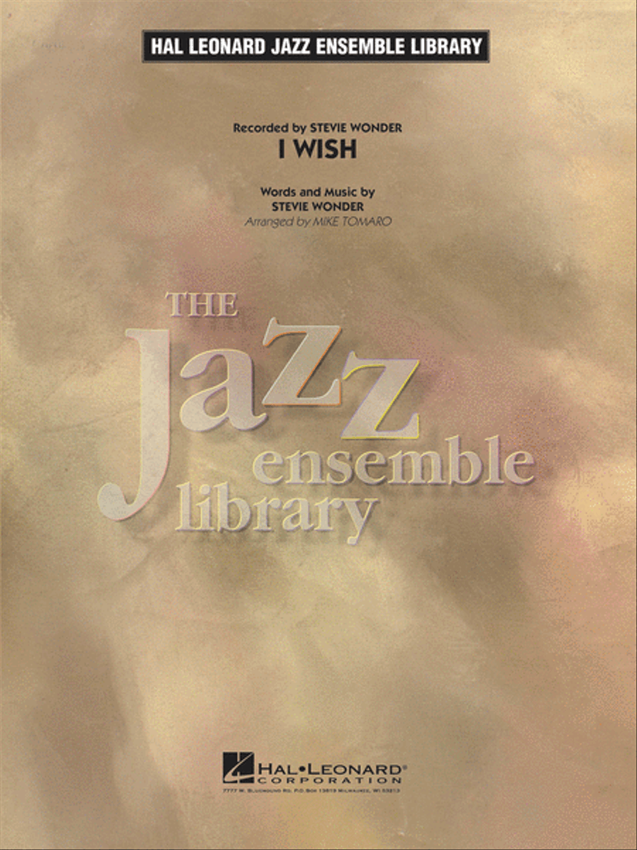 I Wish Jazz Ensemble scores gallery preview page 1
