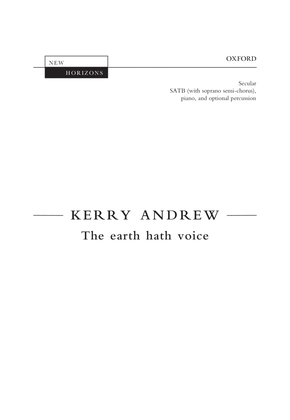 The earth hath voice