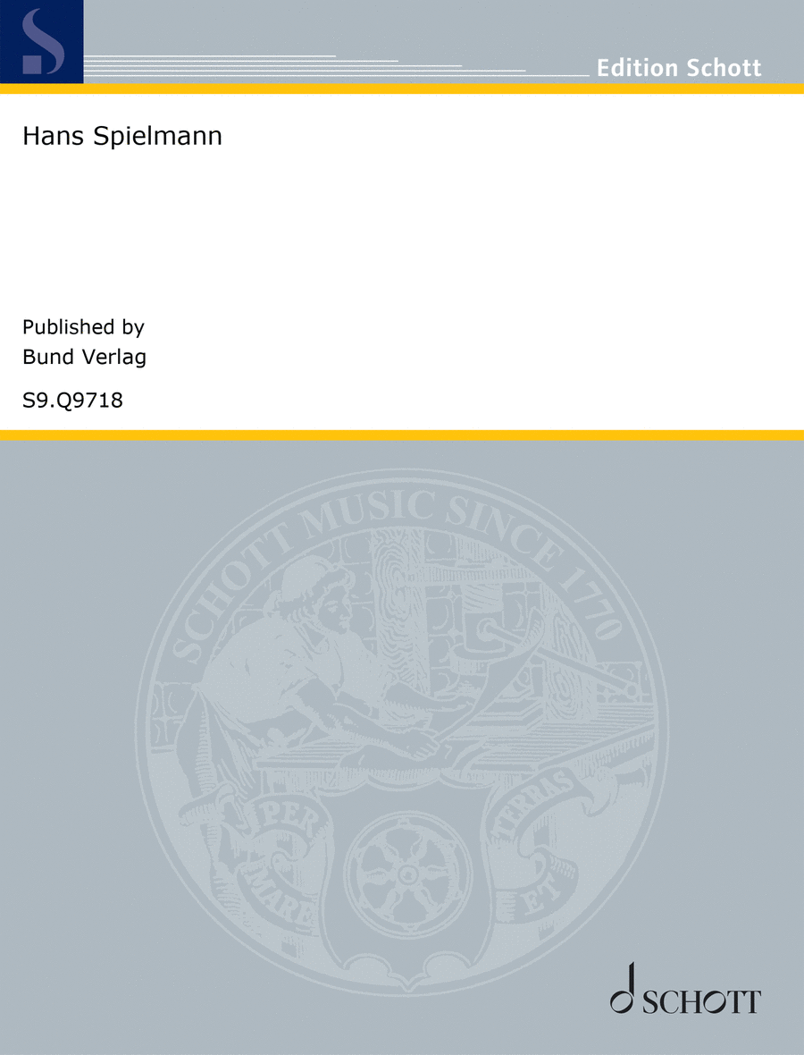 Hans Spielmann Soprano Recorder scores gallery preview page 1