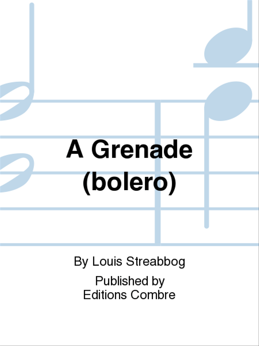 A Grenade (bolero) Piano Duet scores gallery preview page 1