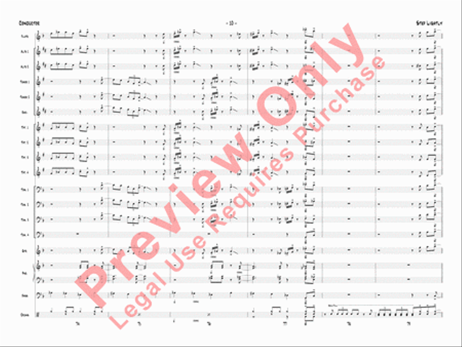 Step Lightly Jazz Ensemble scores gallery preview page 13
