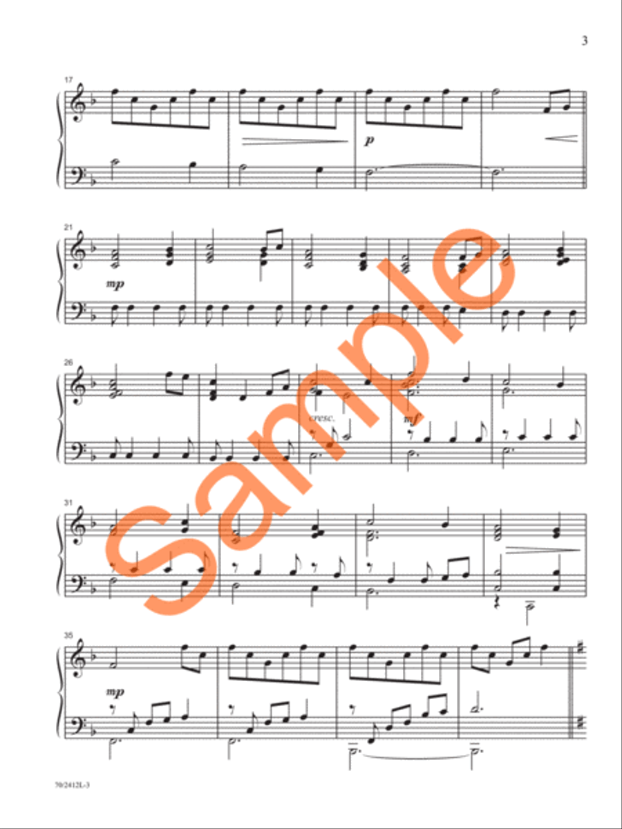 The Church Pianist's Library, Vol. 32 Piano Solo scores gallery preview page 4