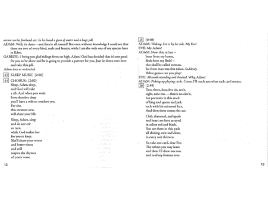 Daniel Pinkham: Two One-Act Operas CD scores gallery preview page 8