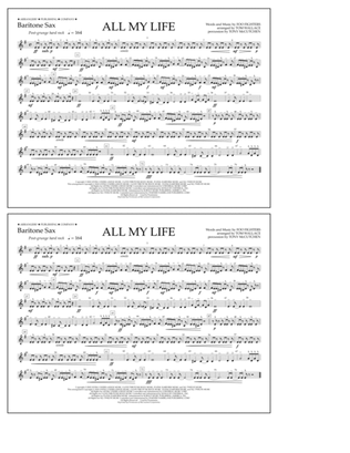 All My Life - Baritone Sax