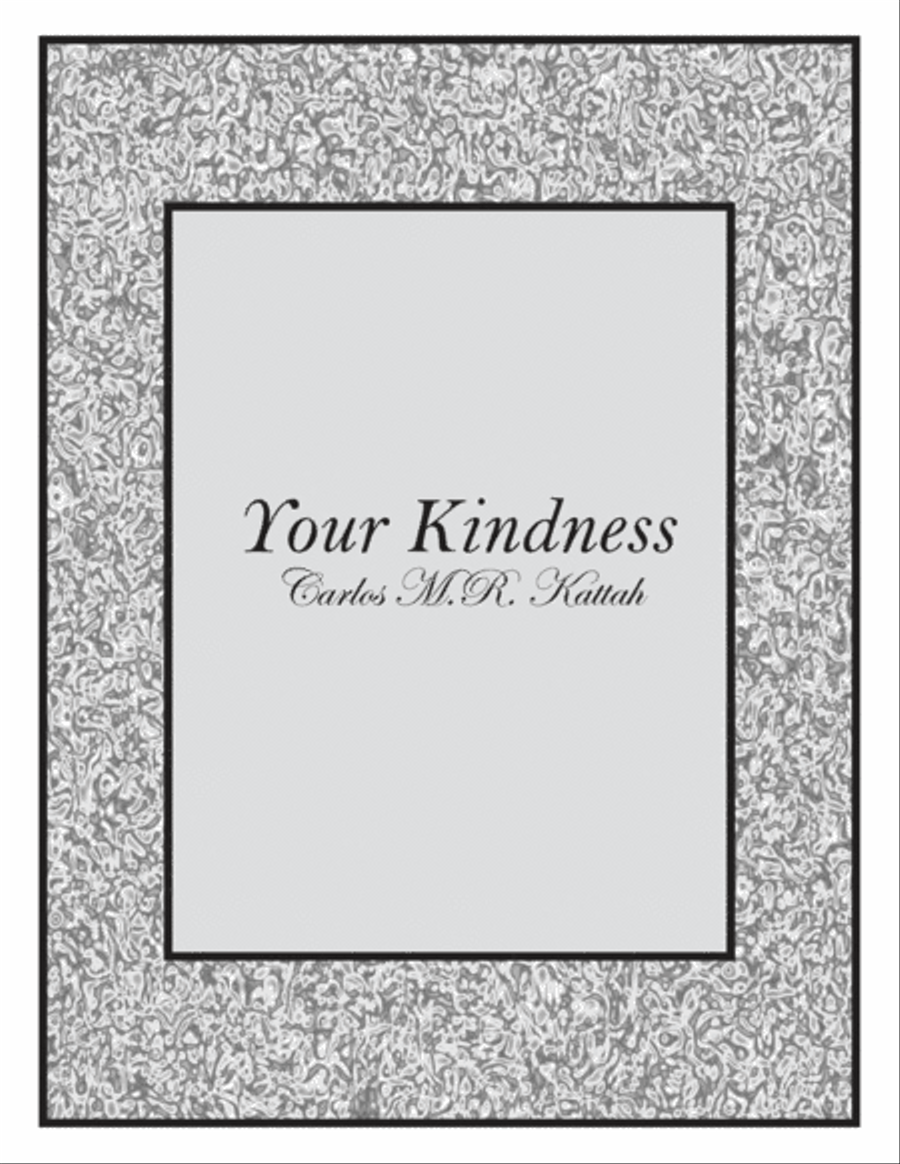 Your Kindness Your Kindness Piano Solo scores gallery preview page 2