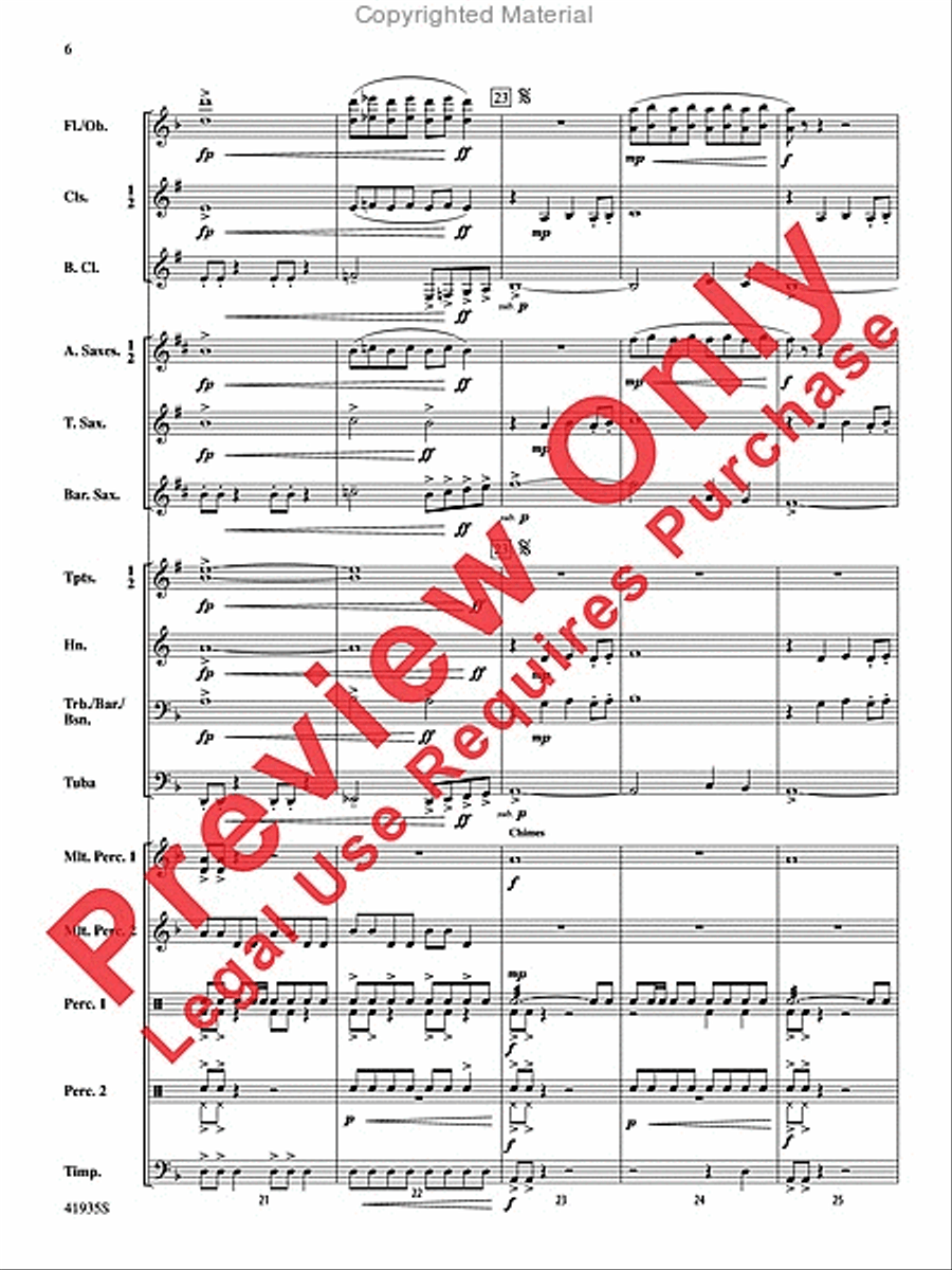 IronHeart Concert Band scores gallery preview page 6