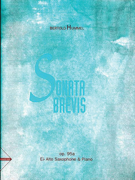Sonata Brevis, Op. 95a image number null