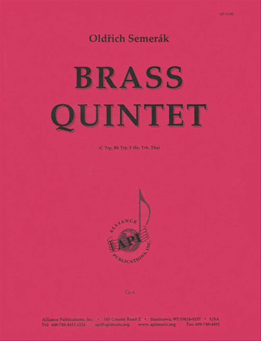 Brass Quintet - Mixed Brass 5 Brass Quintet scores gallery preview page 1