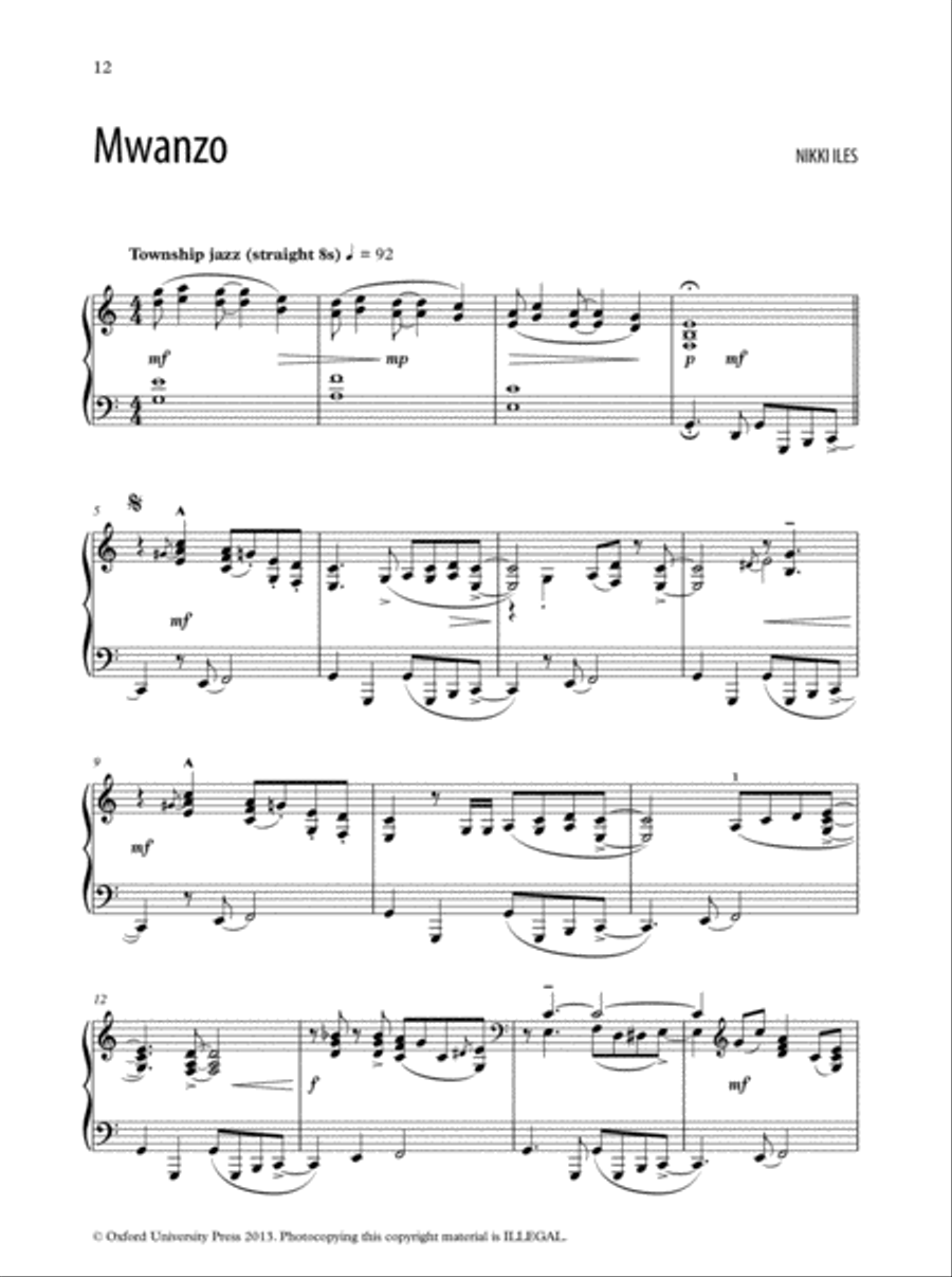 Jazz in Springtime + CD Piano Solo scores gallery preview page 2