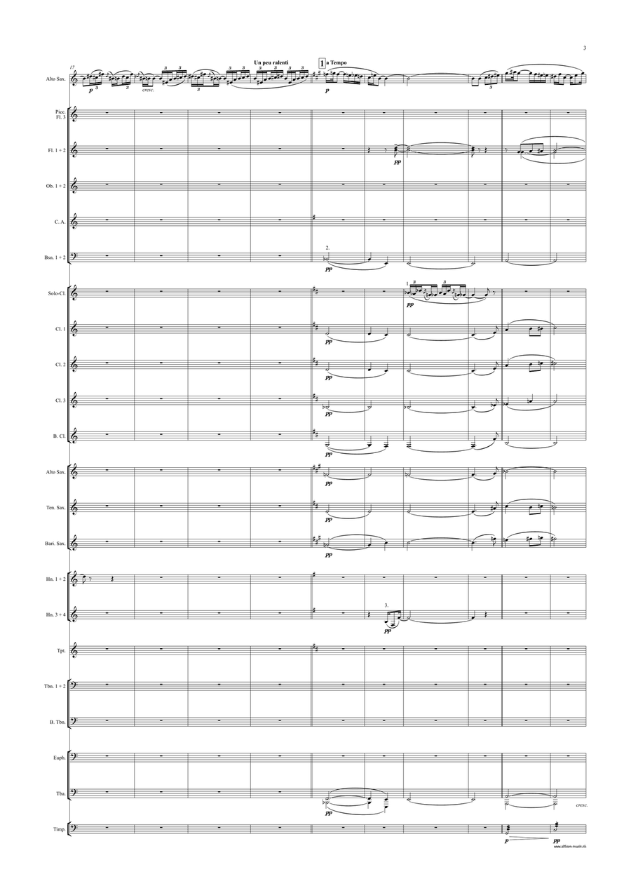 Rhapsody Rhapsody Concert Band scores gallery preview page 4