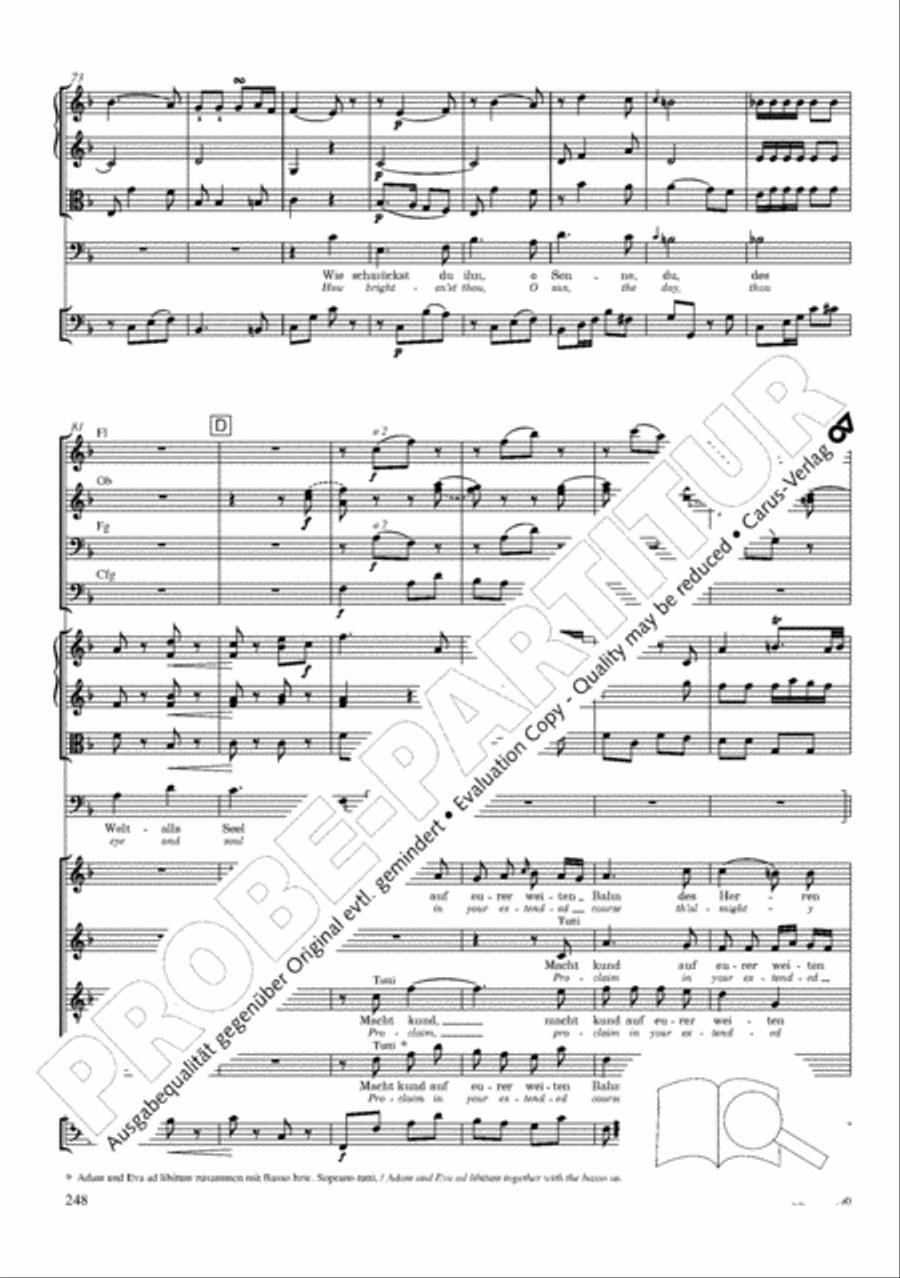 The Creation (Die Schopfung) 4-Part scores gallery preview page 268