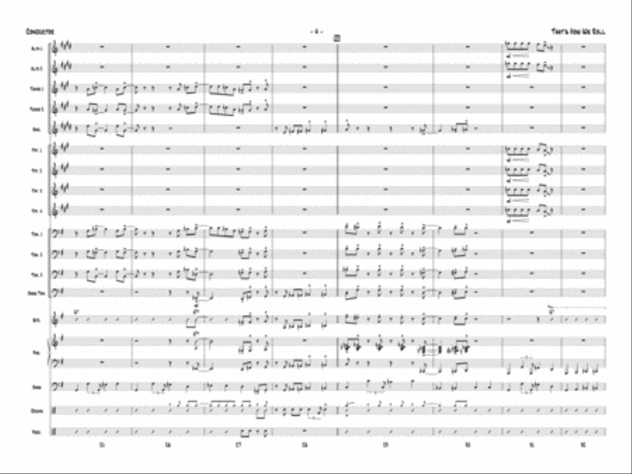 That's How We Roll Jazz Ensemble scores gallery preview page 5